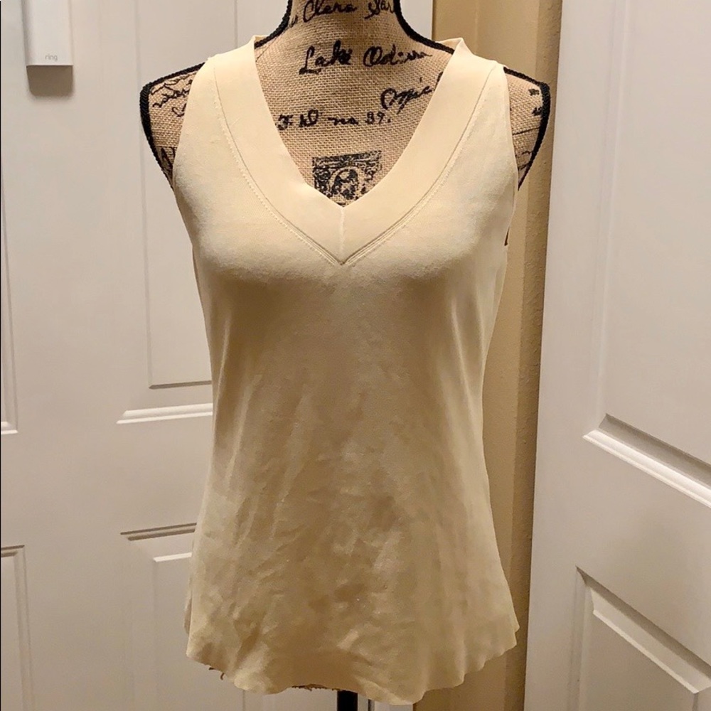 LOFT V neck knitted Tank